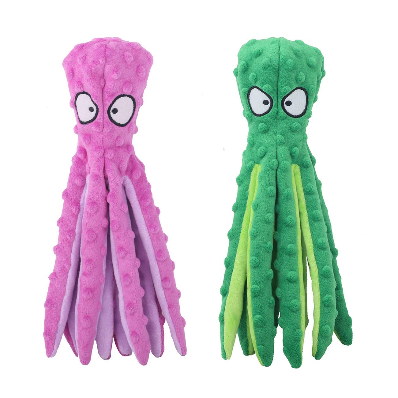 CPYOSN Octopus dog toy with squeaker for interactive play and enrichment.
