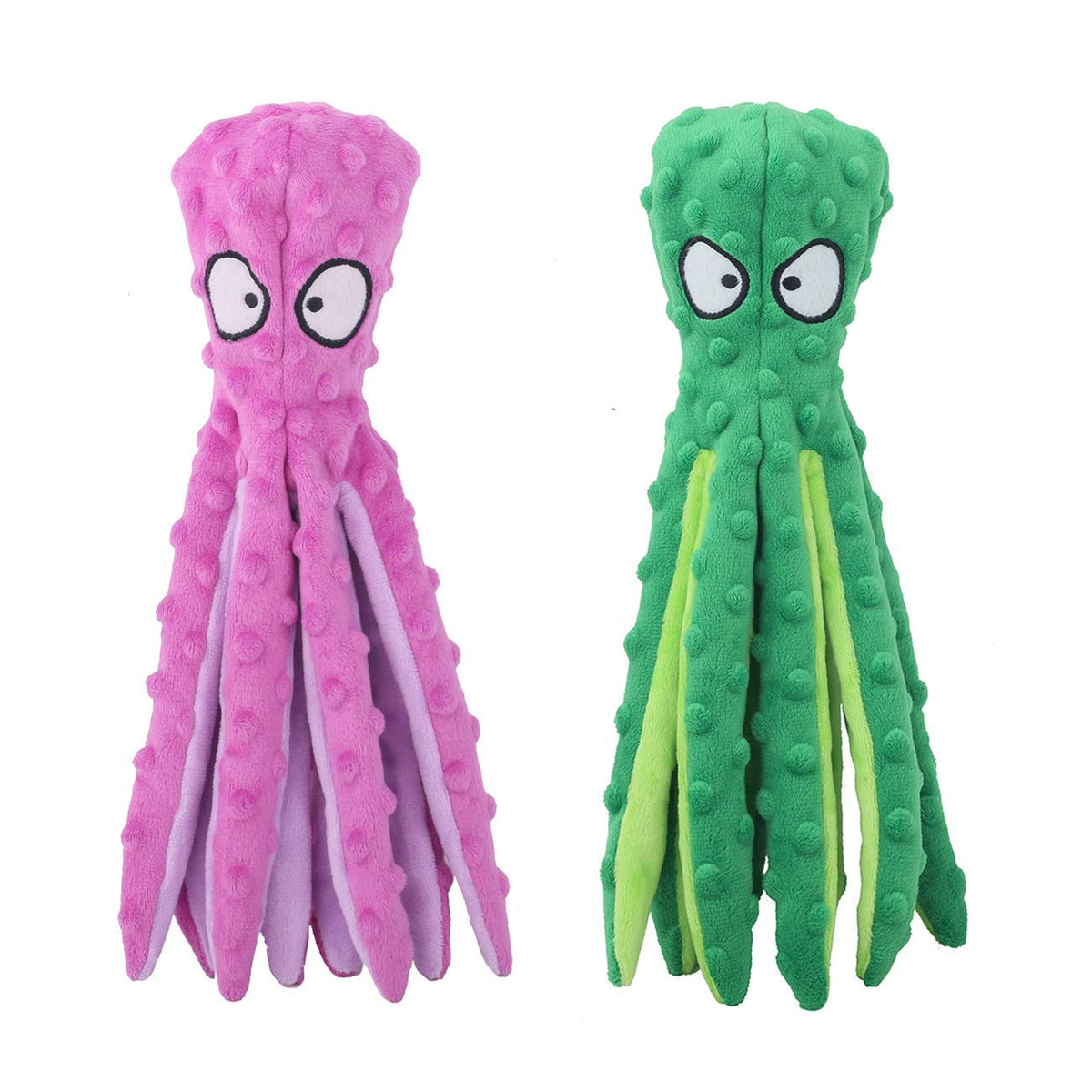 CPYOSN Octopus dog toy with squeaker for interactive play and enrichment.