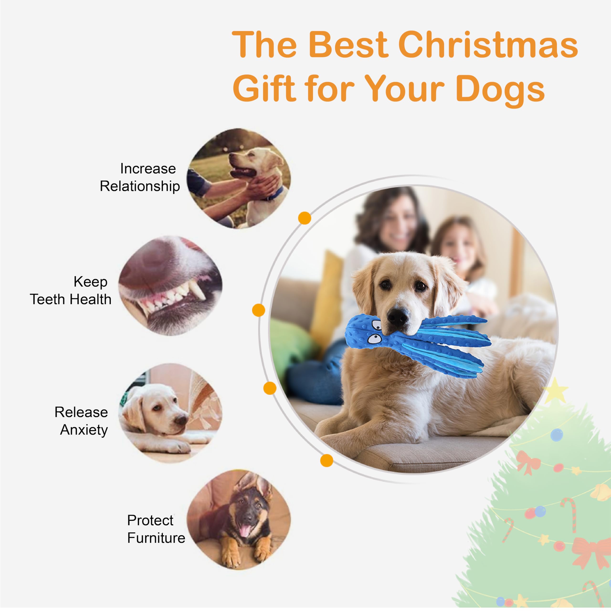 CPYOSN dog toy is machine washable for easy cleanup after adventures