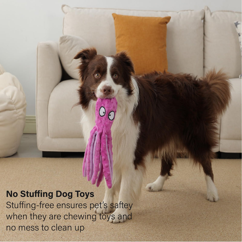 CPYOSN No stuffing plush toy for safe chews and easy cleanup.