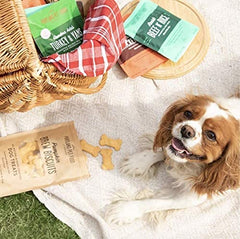 Crafted by Humans Bacon Flavor close-up, tasty all-natural dog treat.