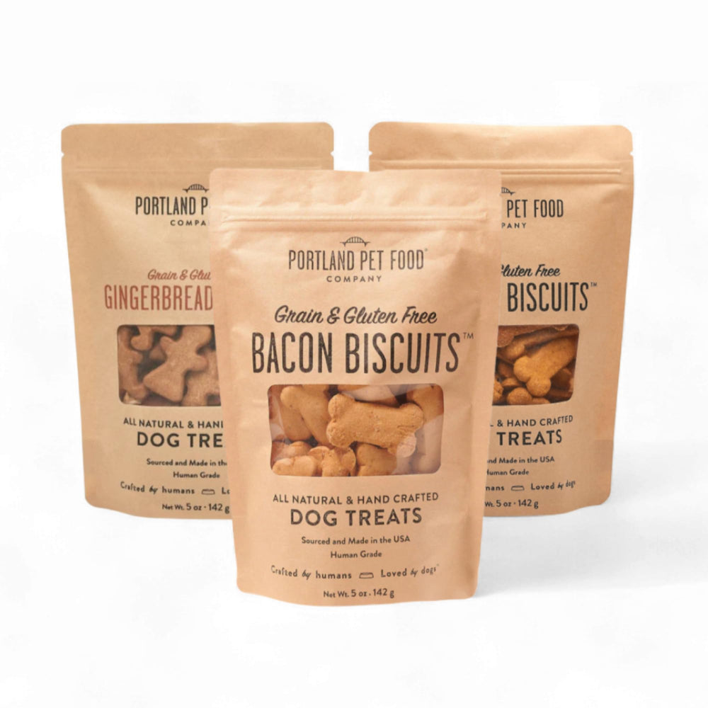 Crafted by Humans bacon treats close-up for training rewards