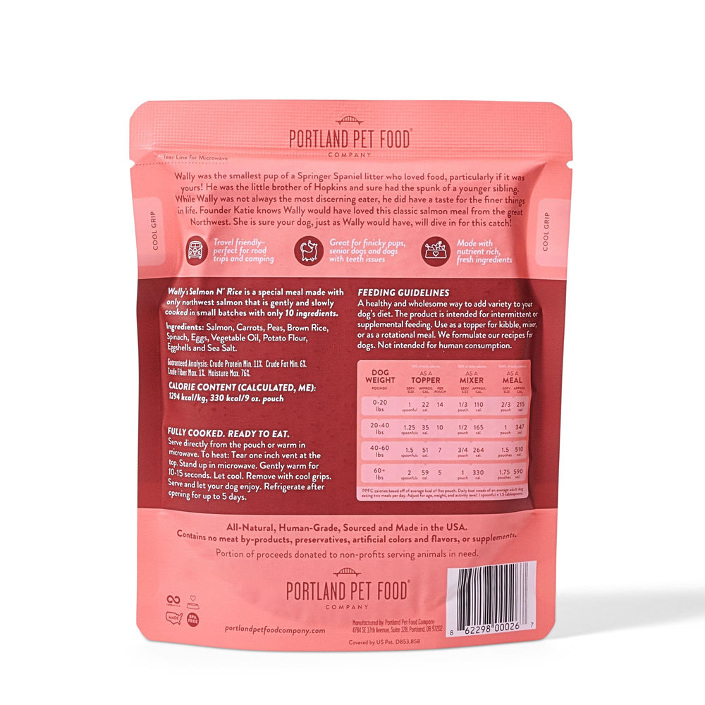 Crafted by Humans Loved by Dogs Portland USA-sourced—high-quality ingredients you can trust.