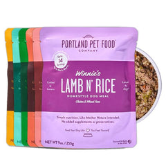 Crafted by Humans Portland Salmon Rice Pouch offers a fresh topper for picky dogs.