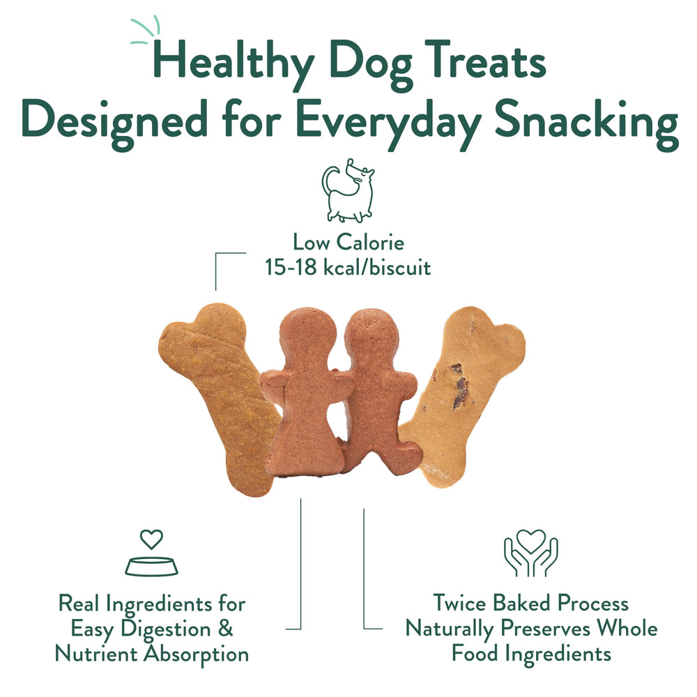 Crafted by Humans training rewards ideal for dogs of all sizes