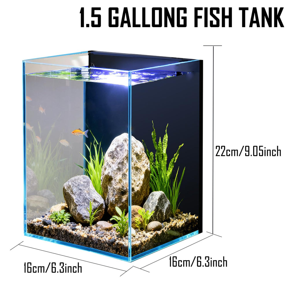 Craftsboys hang-on back filter with adjustable water flow.
