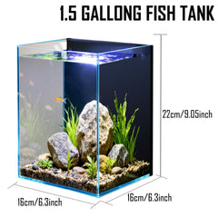 Craftsboys hang-on back filter with adjustable water flow.