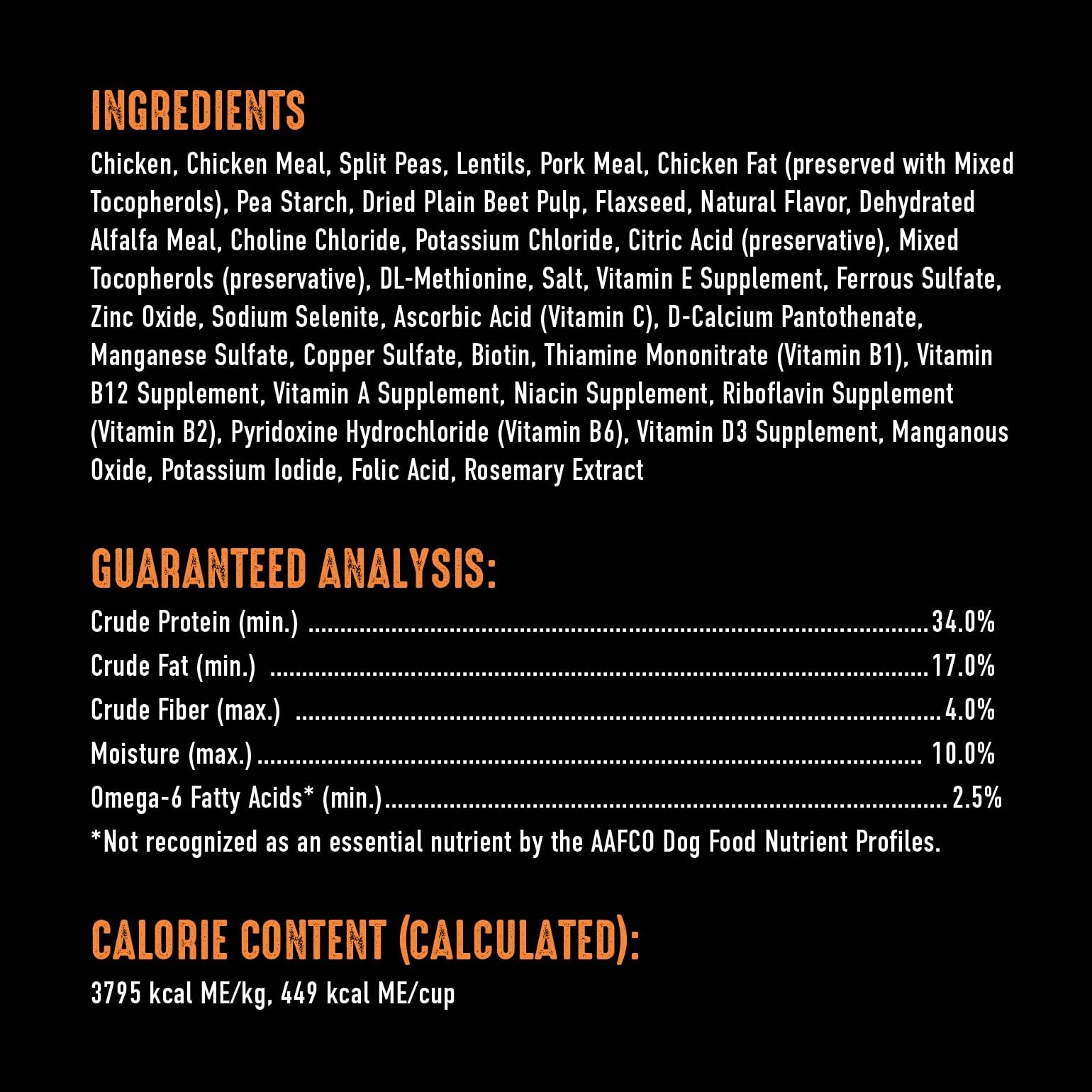 CRAVE kibble close-up showing texture and high protein formula.