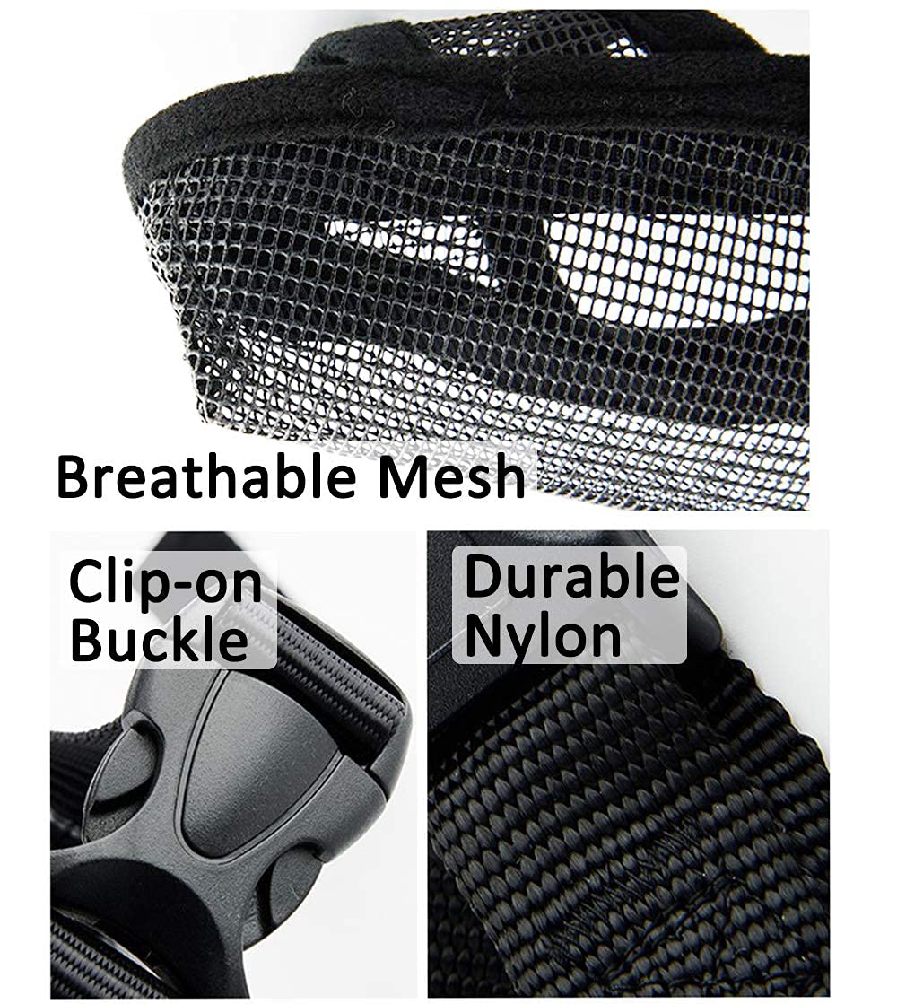 Crazy Felix muzzle supports training and reduces chewing during sessions.