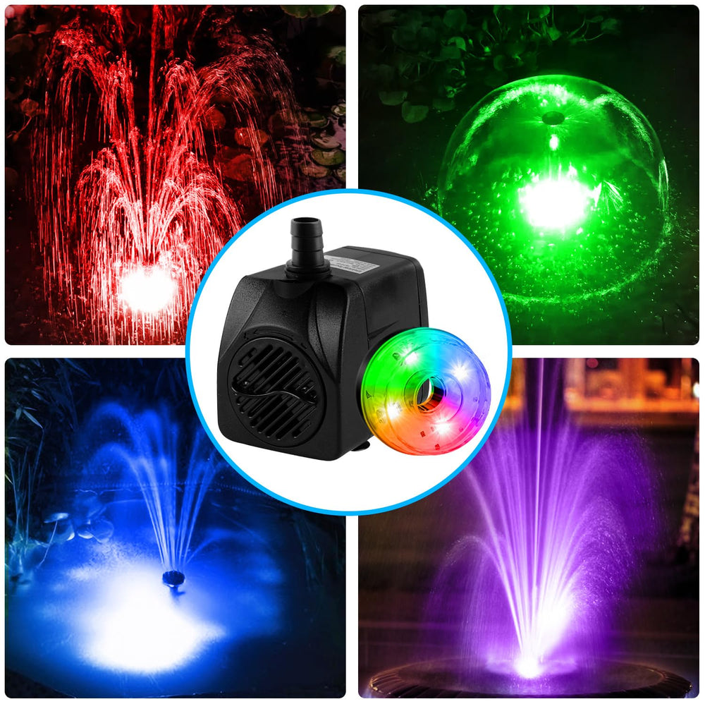CREPOW single-spray nozzle producing a focused fountain jet