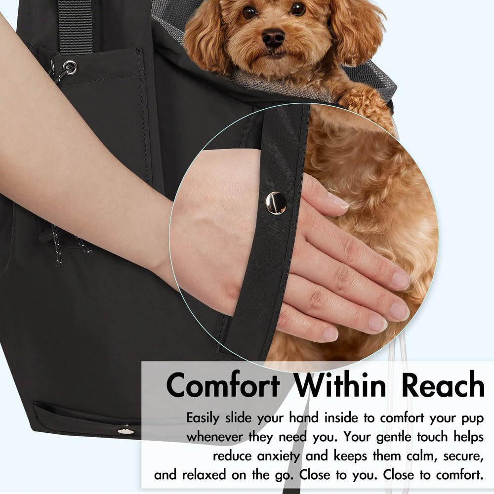 Creproly dog carrier sling adjustable strap for a comfortable fit