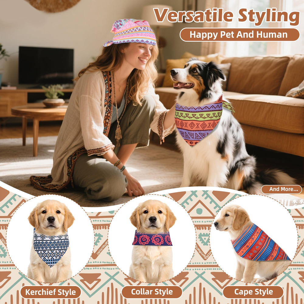 Cresue grooming clients appreciate the time-saving, affordable bandana set.