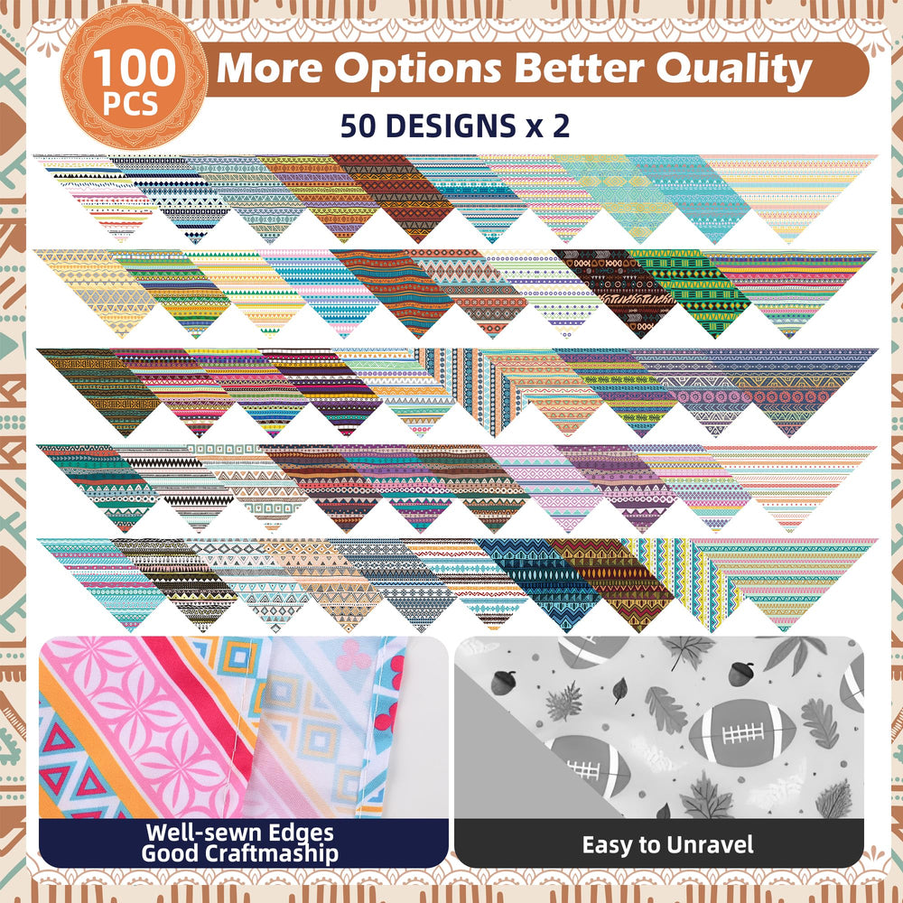 Cresue soft polyester bandana fabric provides breathable comfort for daily wear.