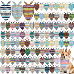 Cresue summer dog bandana collection in vibrant patterns for stylish photos.