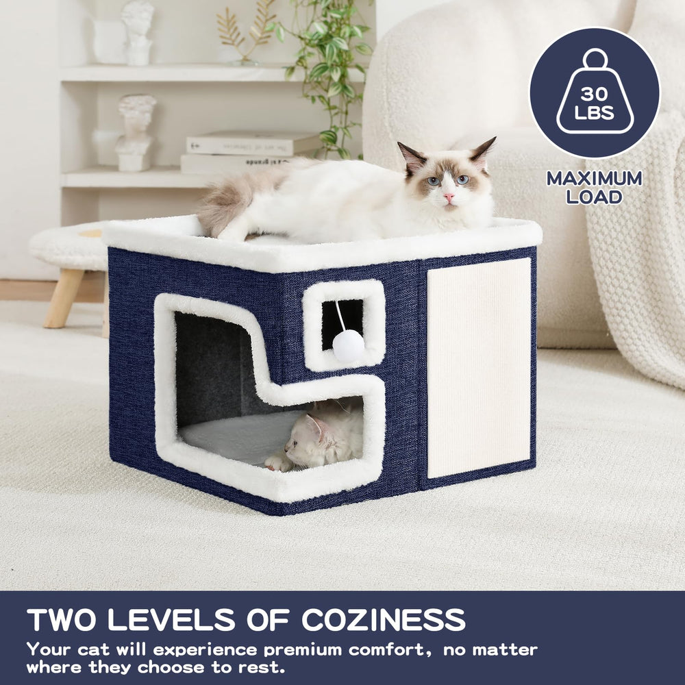 Crispedia Cat House reversible-cushion-summer stays cool on hot days.