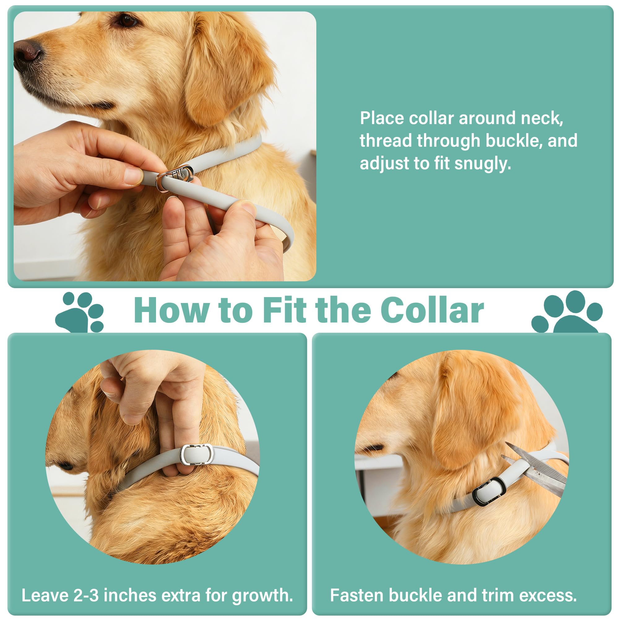 Crobirware all-sizes compatibility fits from small to large dogs.