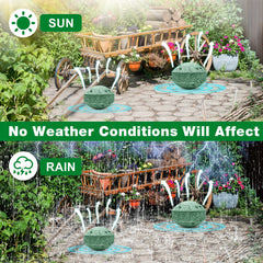Crobirware non-toxic formula keeps pets and plants safe.