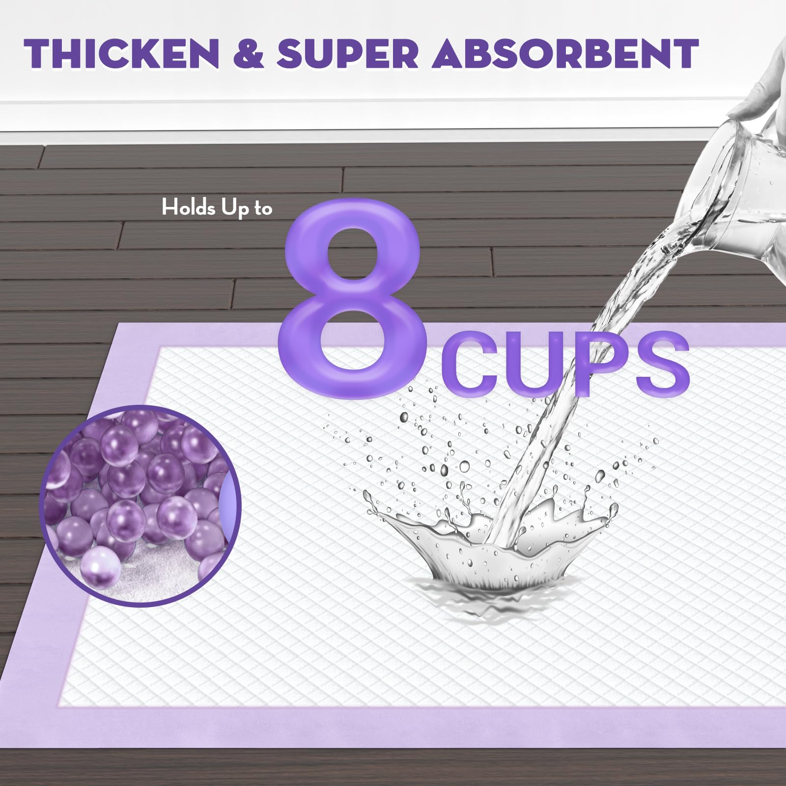 Croci gel-core absorption traps moisture at the core
