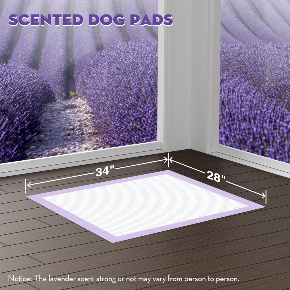 Croci pads quick-dry top layer helps mess stay minimal