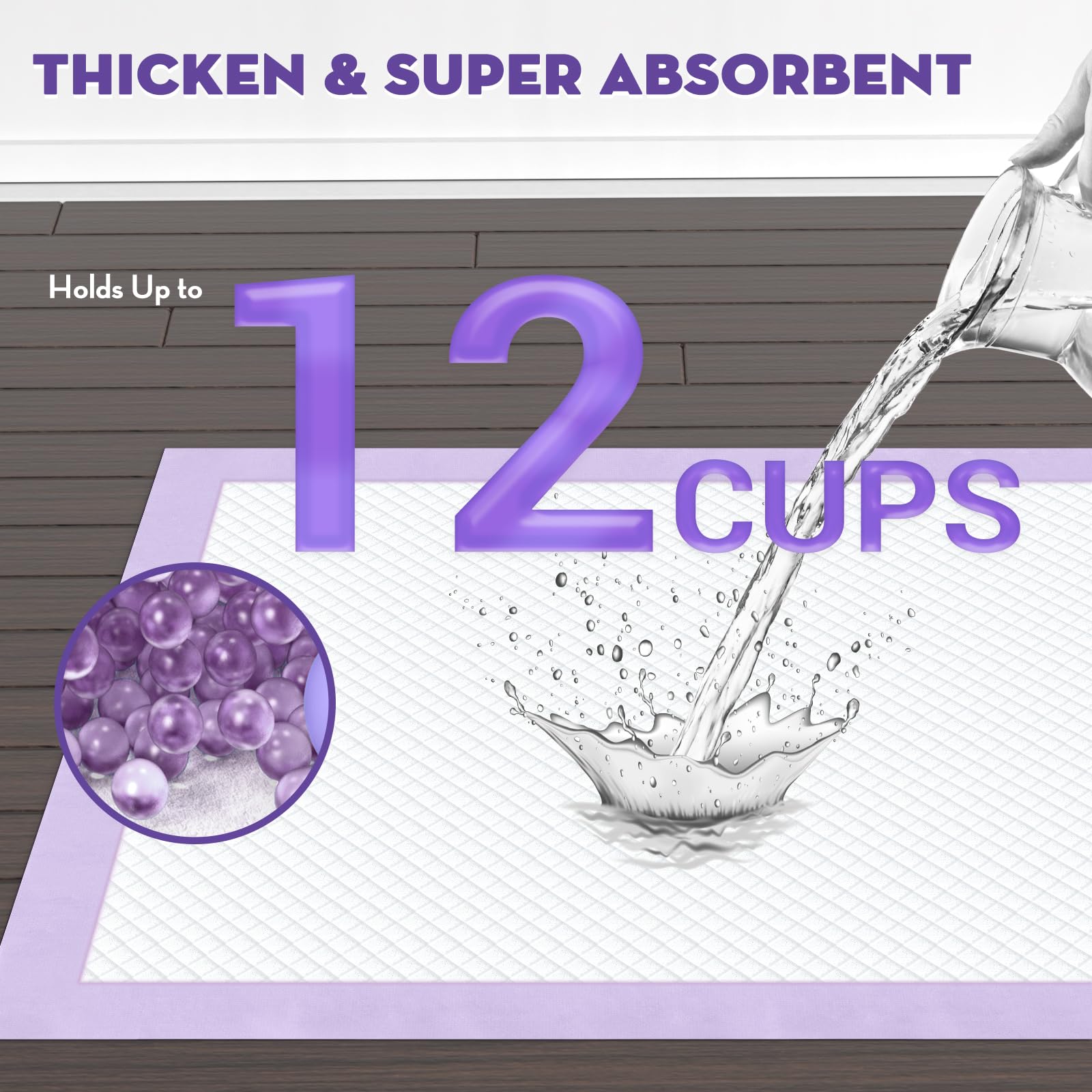 Croci quick-dry top layer speeds surface drying after accidents.