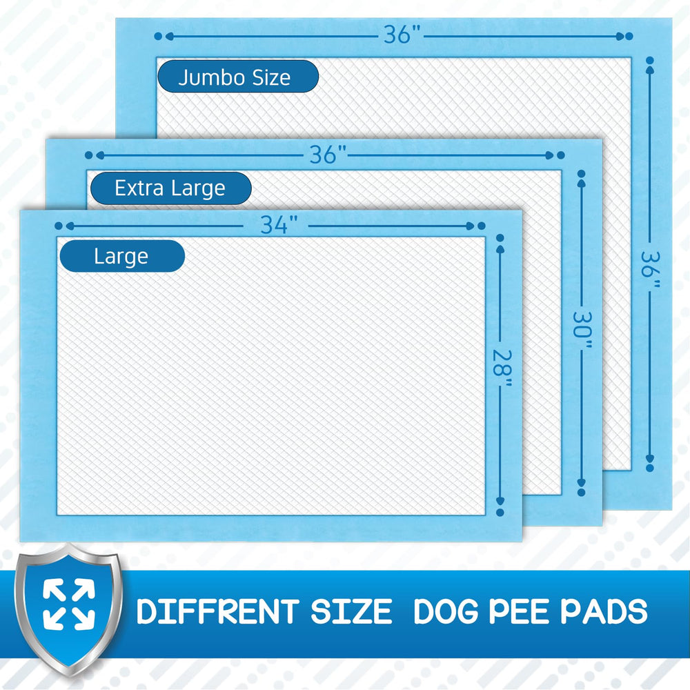 Croci Wee Wee Pads 30x36in size provides ample space for dogs.