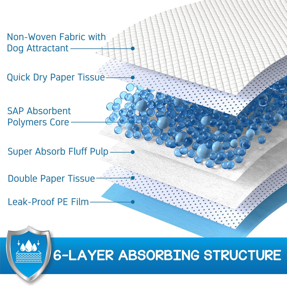 Croci Wee Wee Pads adhesive tabs secure placement on floors.