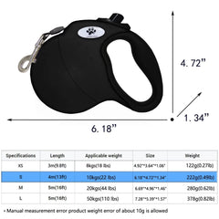 CROWN PAWS detachable chew-proof extender wire adds durability for chewers during strolls