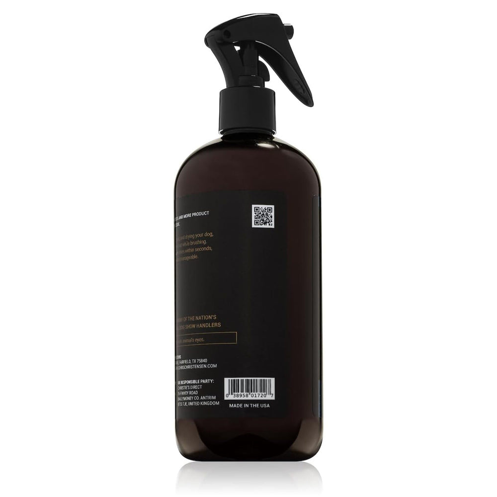 Crown Royale Magic Touch pet grooming scene in a brushing moment