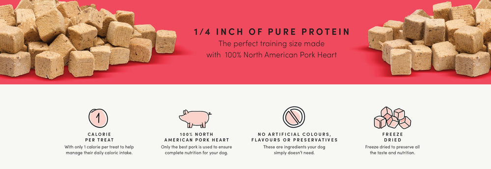Single-ingredient pork hearts with crisp crunch close-up.