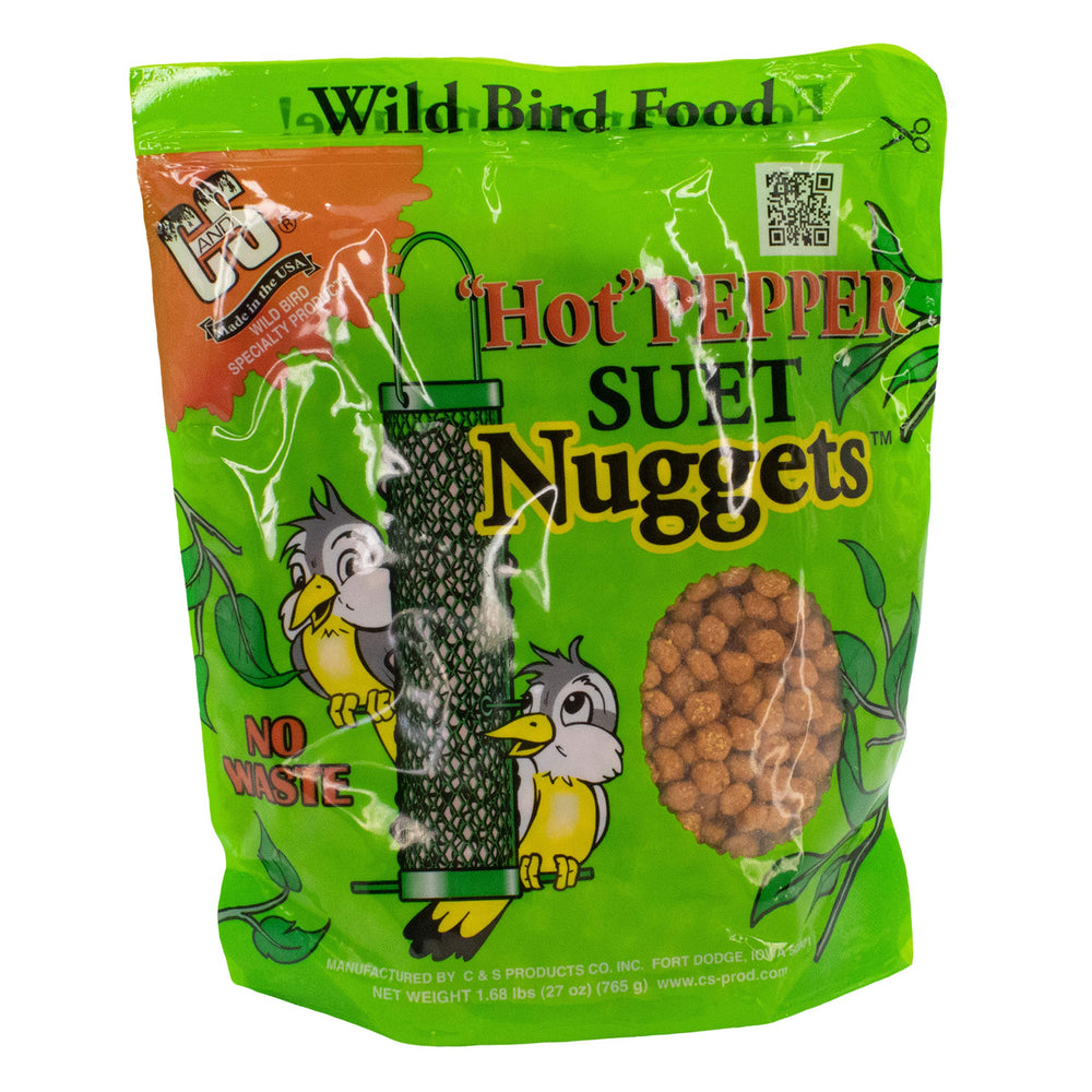 C&S Hot Pepper Nuggets bag with resealable packaging for easy storage and freshness.