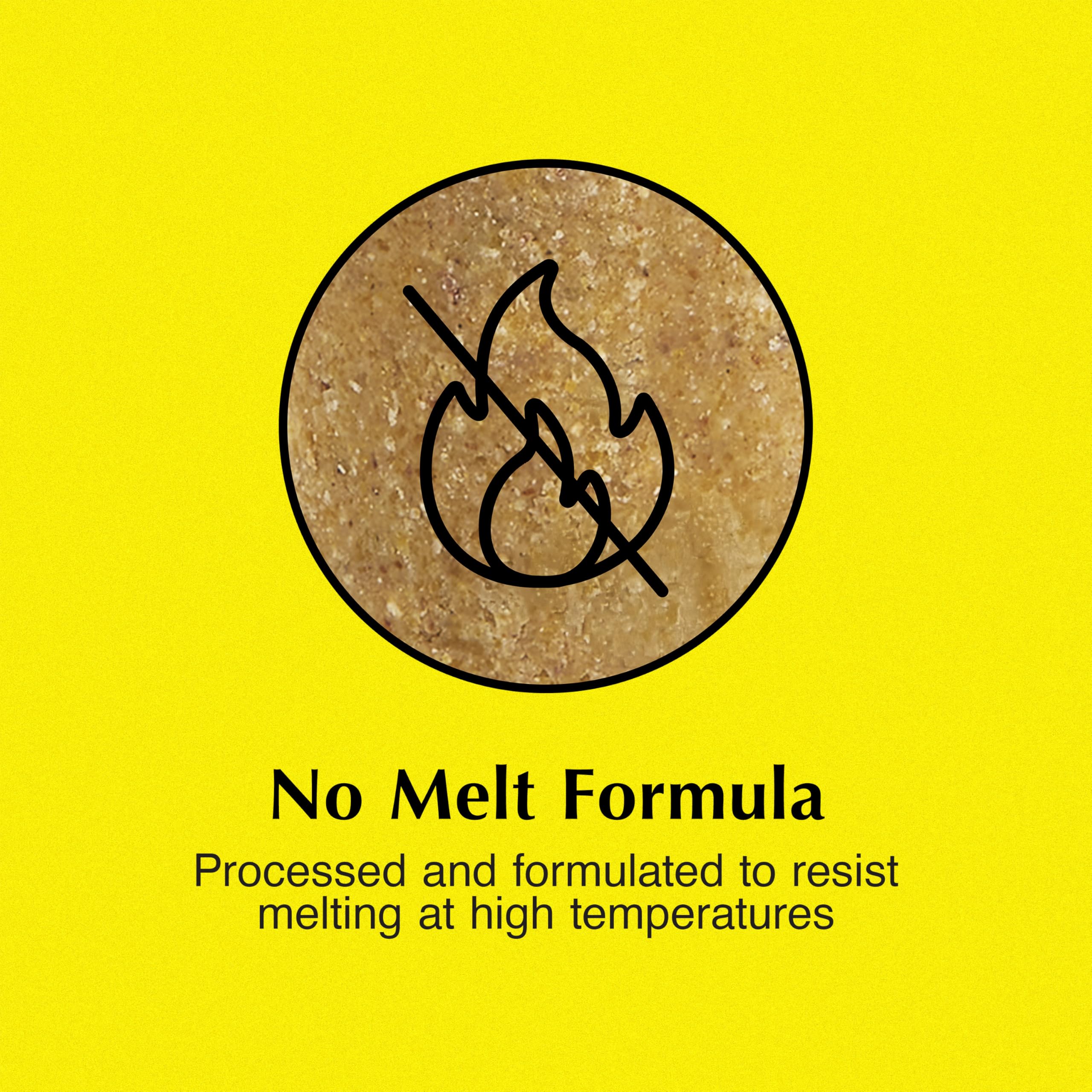 Ingredients like roasted peanuts and beef fat shown on label