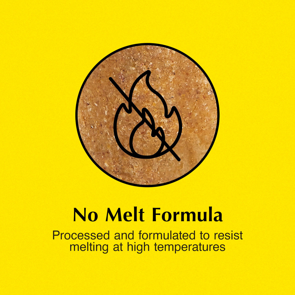 Ingredients like roasted peanuts and beef fat shown on label