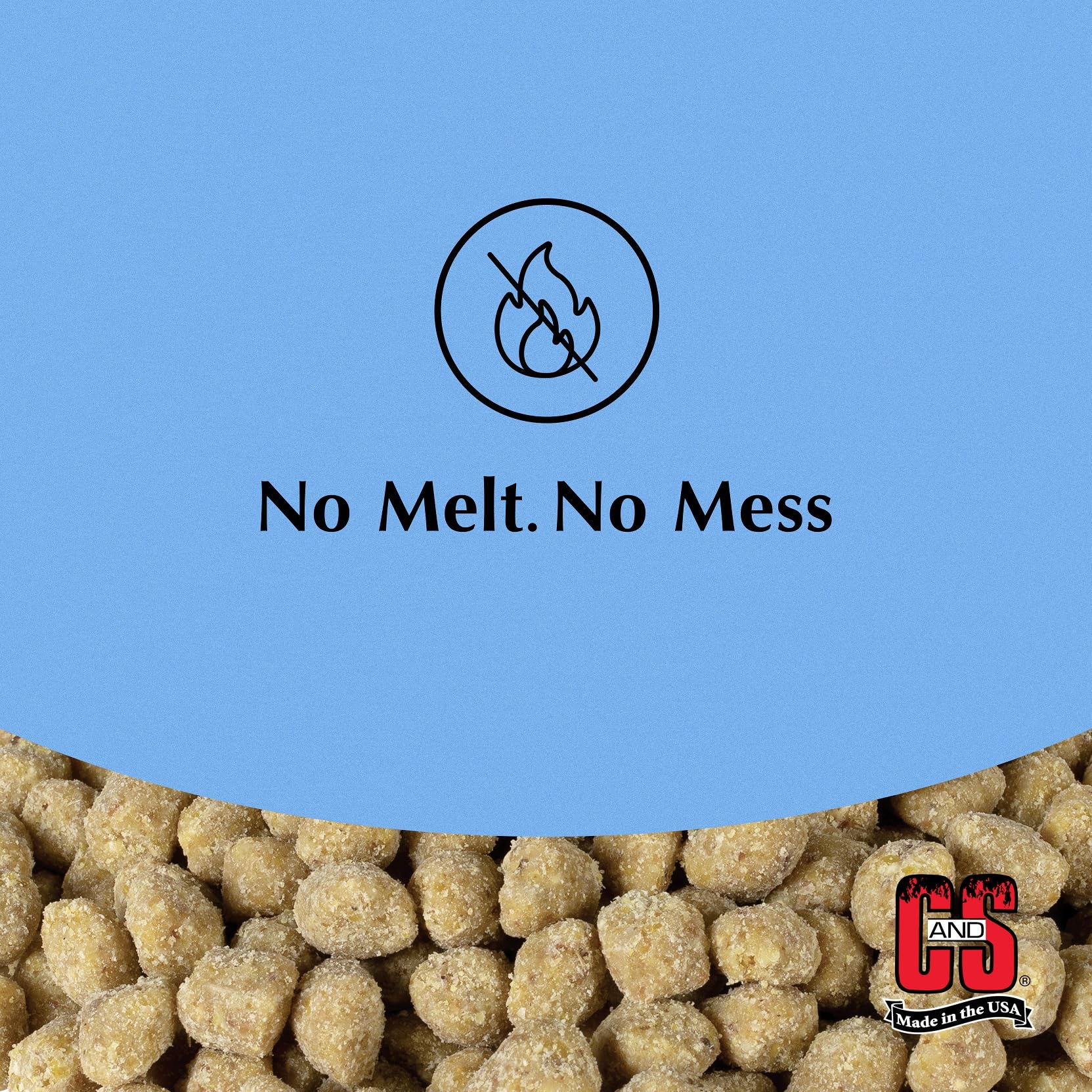 C&S Woodpecker Suet Nuggets packaged for freshness in a sturdy bag.