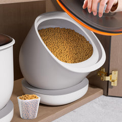 CTIME airtight container with front opening design for easy access