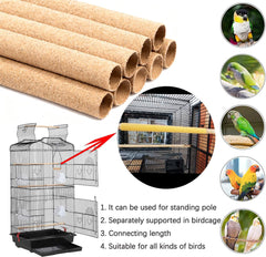 CuaxTume natural non-toxic perch covers made from sand and paper