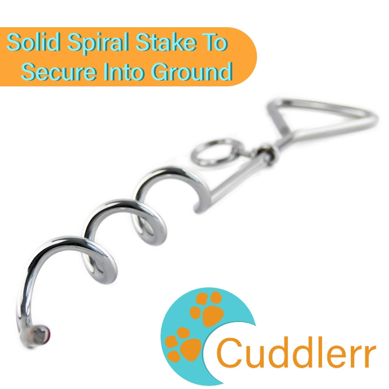 Cuddlerr garden setup showing leash and harness compatibility for area containment.