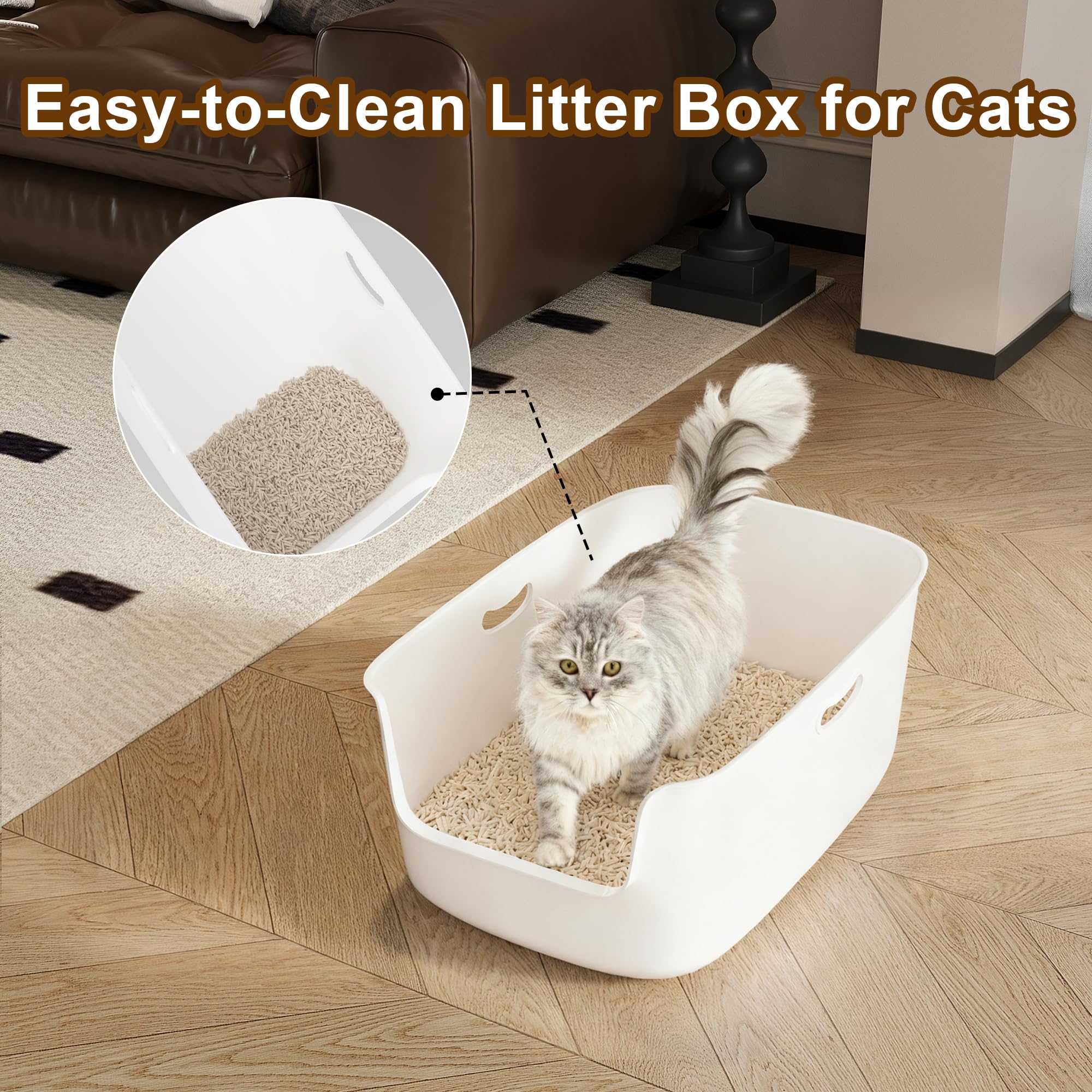 Cuddpaw large-breed kitten-litter box suitable for bigger cats