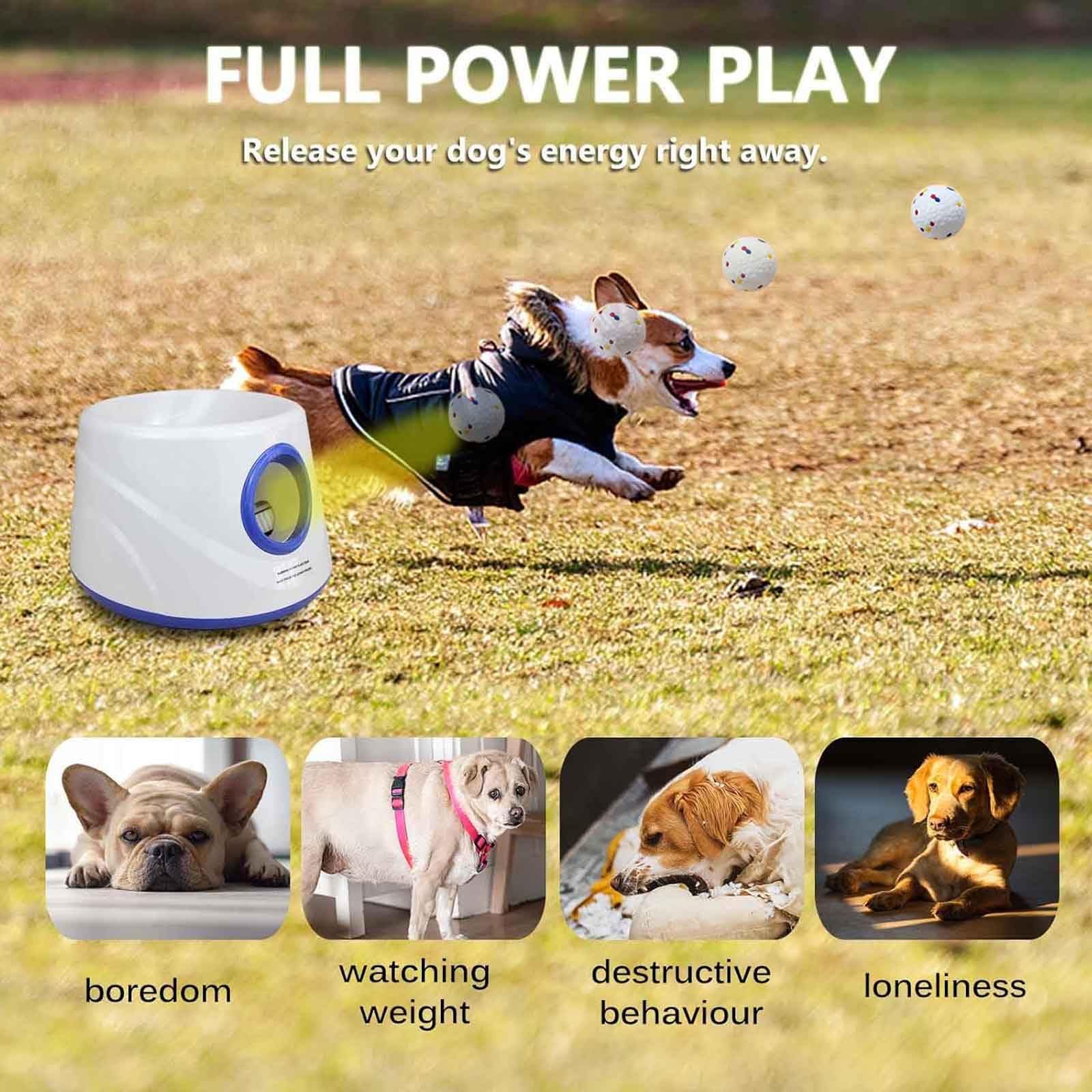 Cuelab portable rechargeable launcher demonstrates cordless convenience for flexible play.