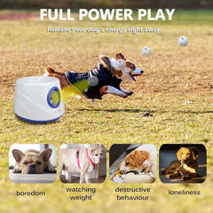 Cuelab portable rechargeable launcher demonstrates cordless convenience for flexible play.