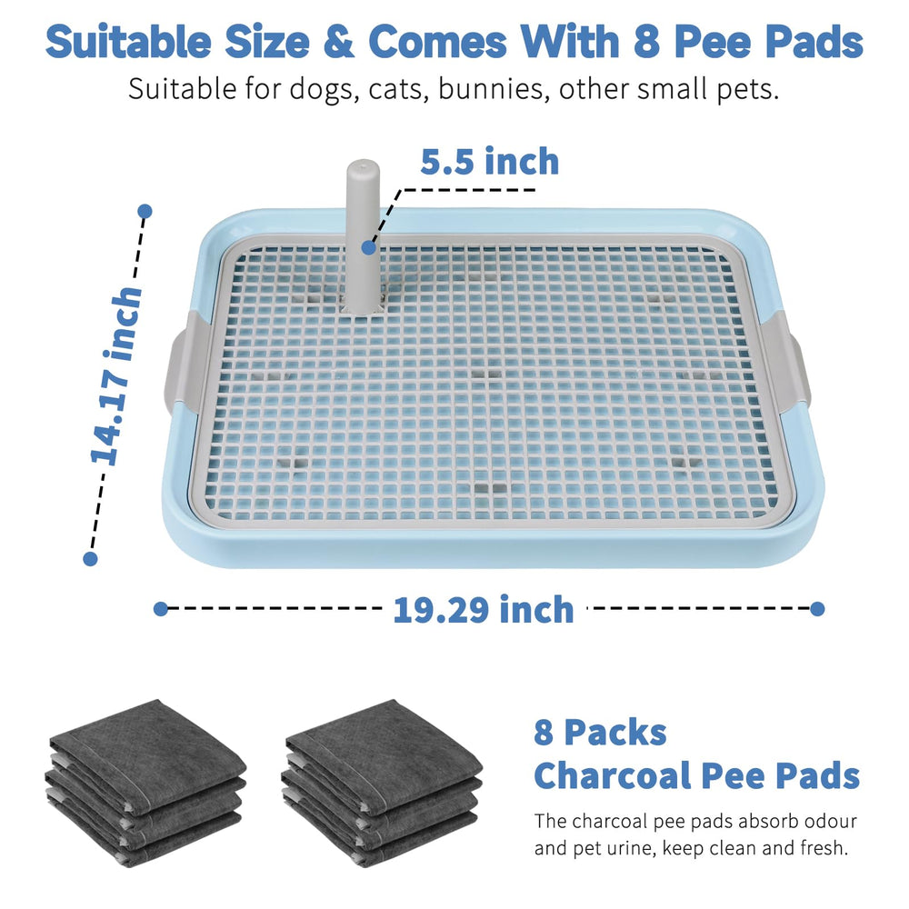 CUHIOY indoor outdoor dog potty suitable for apartments and porches.