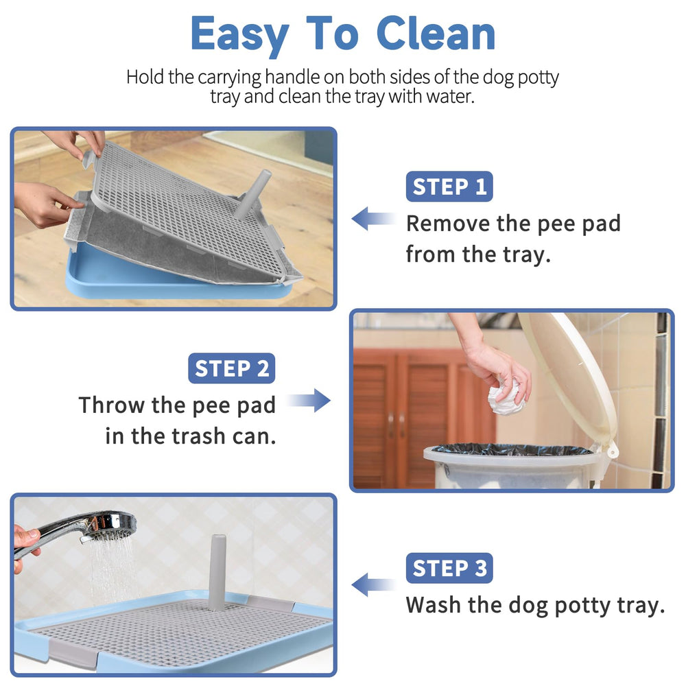 CUHIOY pee pad 8 packs activated charcoal reduces odors for a fresher home.