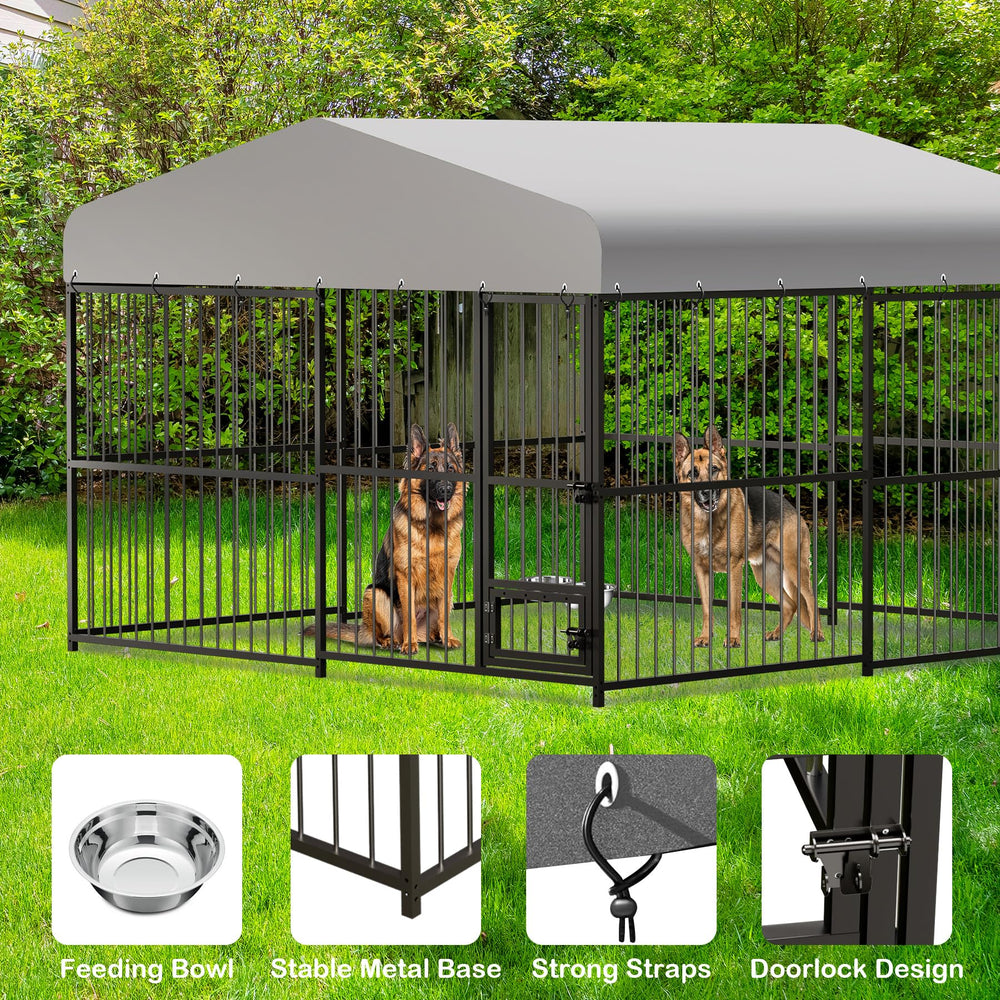 CuisinSmart black-coated finish complements outdoor decor.