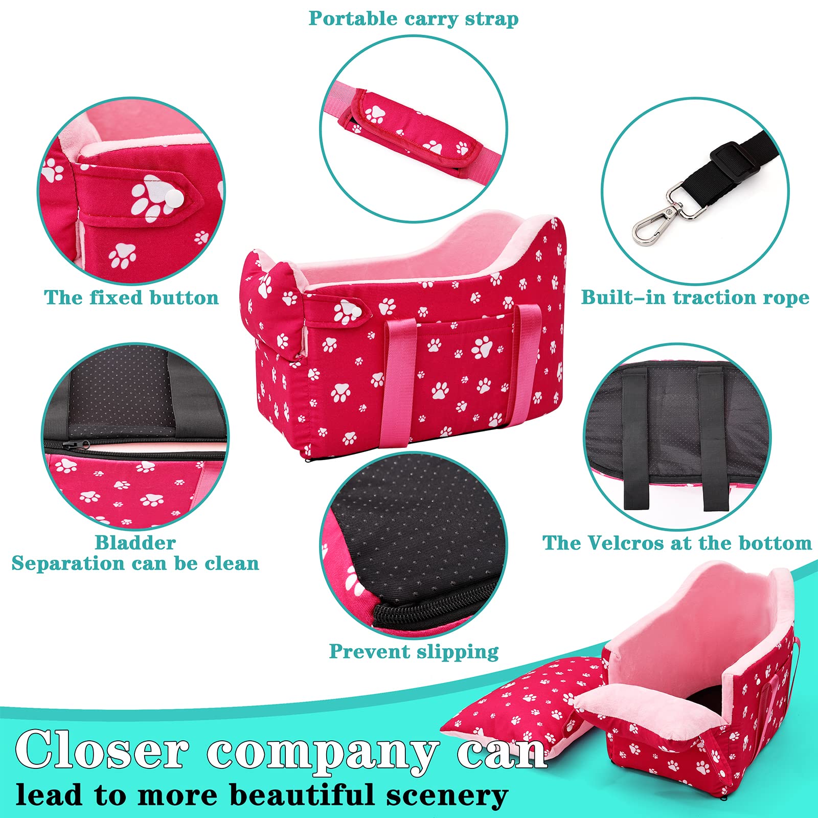 Cullaby water-resistant liner keeps memory foam fresh between trips.