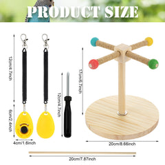 Cunno bird training clicker with wrist strap ensures consistent cues.