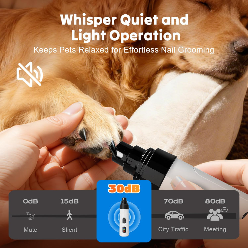 Cupofpet anti-slip grip design reduces vibration for smoother grooming
