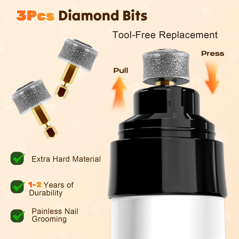 Cupofpet cordless design enables quick at-home nail touch-ups
