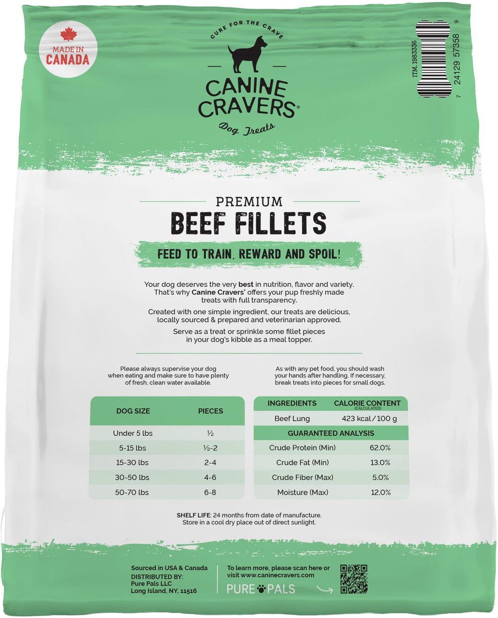 Cure for the Crave air-dried-beef-fillets, natural treat method preserves flavor and nutrients.