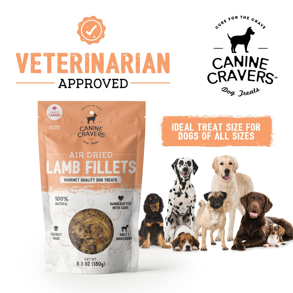 Cure for the Crave Canine Cravers air-dried texture detail promotes flavor while preserving nutrition.