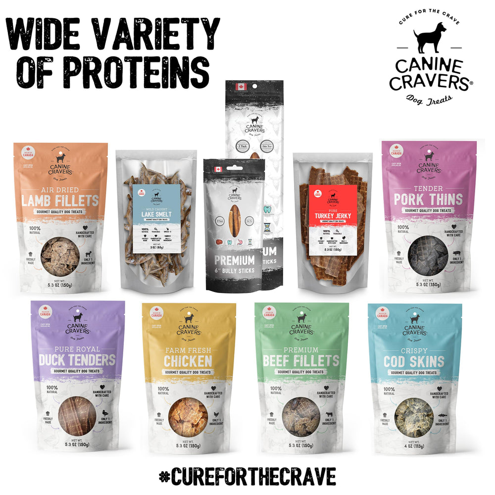 Cure for the Crave Canine Cravers sourcing from Australia and New Zealand for premium quality.