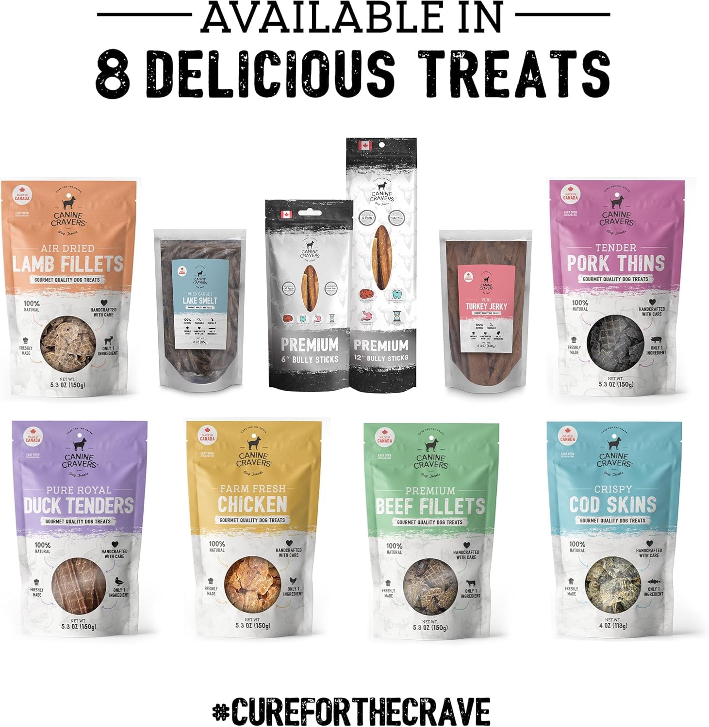 Cure for the Crave pure-beef-snacks, 100% beef with simple ingredients.